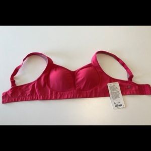 Coral/Red Lululemon Ta Ta Tamer lll Sports Bra 36D